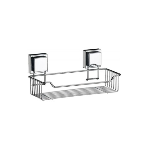 ORGANIZADOR DE BAÑO CON VENTOSAS CUADRADA Organizador De Baño Con Ventosas Cuadrada