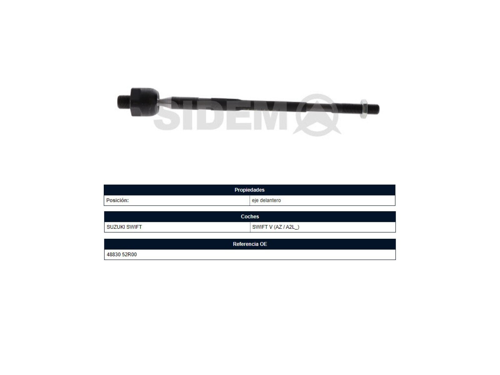 Mate Suzuki Swift Dzire/Swift 19-25 Der/Izq 