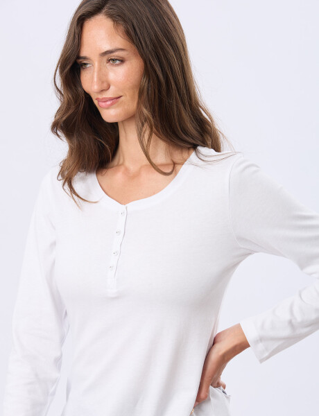 REMERA DE ALGODÓN Blanco