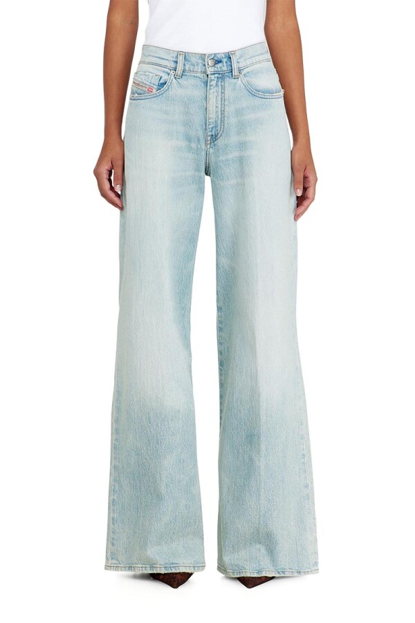 Jean Para Mujer 1978 D-Akemi Azul Claro
