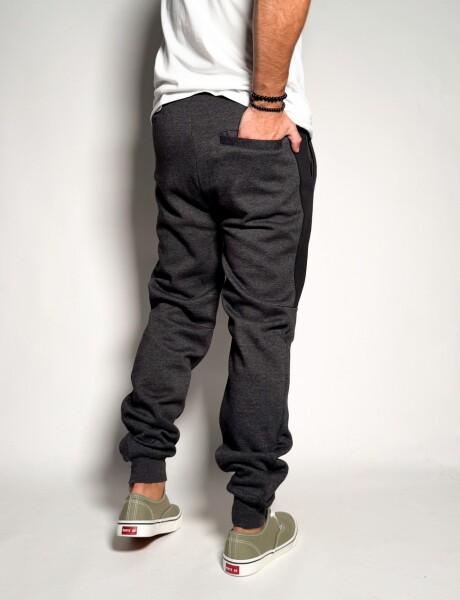Jogger de algodon con puño Etan Topo