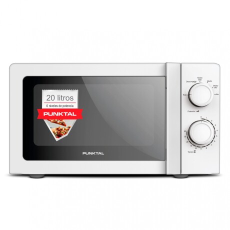 MICROONDAS PUNKTAL MANUAL 20LT MICROONDAS PUNKTAL MANUAL 20LT BLANCO