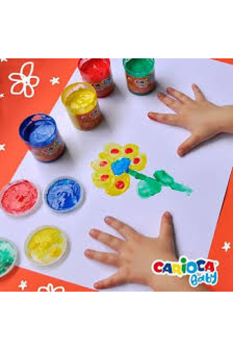 PINTURA DE DEDO X 4 CARIOCA PINTURA DE DEDO X 4 CARIOCA