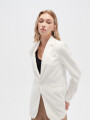 Blazer Flok Marfil / Off White