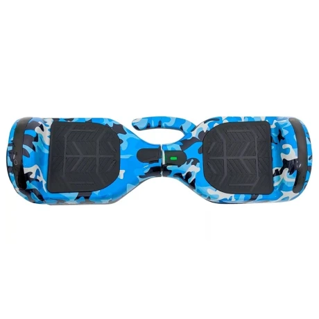 Patineta Eléctrica Hoverboard Bluetooth AZUL-CAMUFLADO