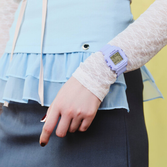 Reloj CASIO BABY-G BGD10KH-2BDR Resina Violeta Esfera 40mm 0