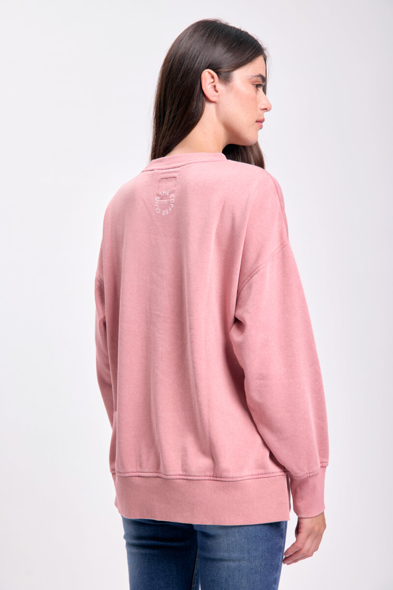 Buzo deportivo estampa Rosa Viejo