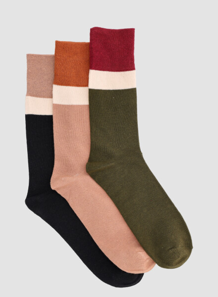 Pack x3 medias puño con sujecion suave Variante 27