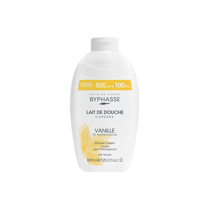BYPHASSE LECHE DUCHA VAINILLA 600ML única