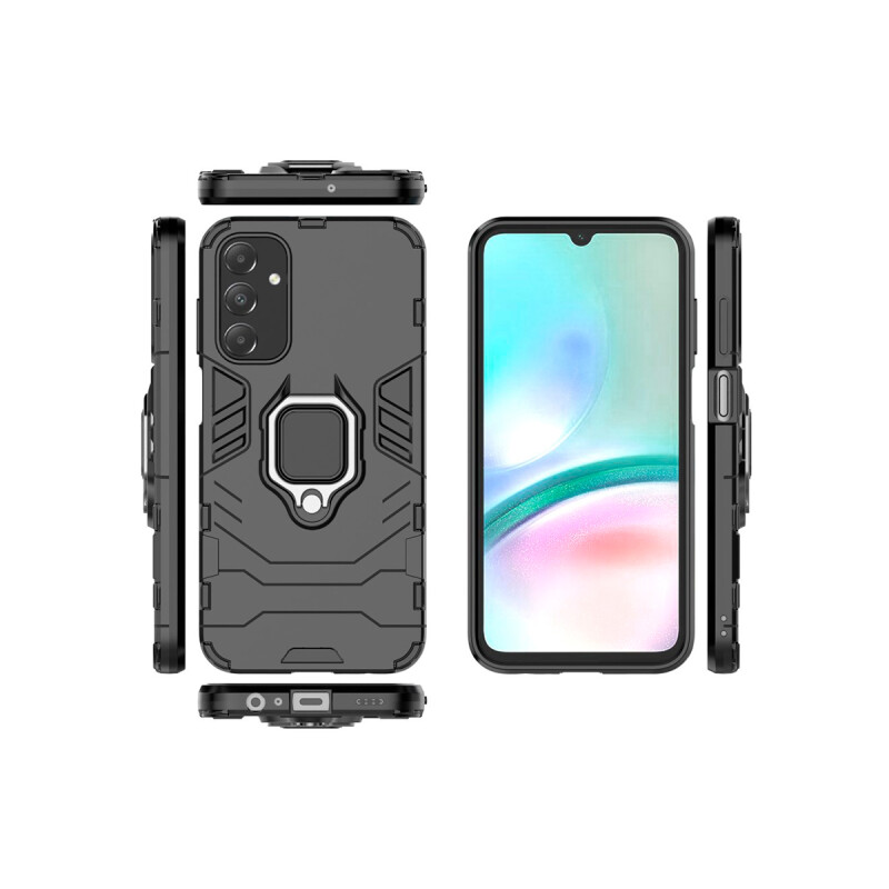 Protector rígido Samsung Galaxy A15 anillo color negro Protector Rígido Samsung Galaxy A15 Anillo Color Negro