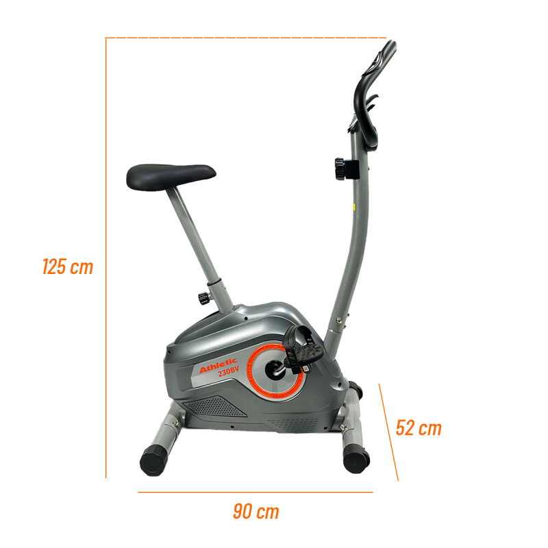 Bicicleta Ergométrica Athletic 230BV Gris