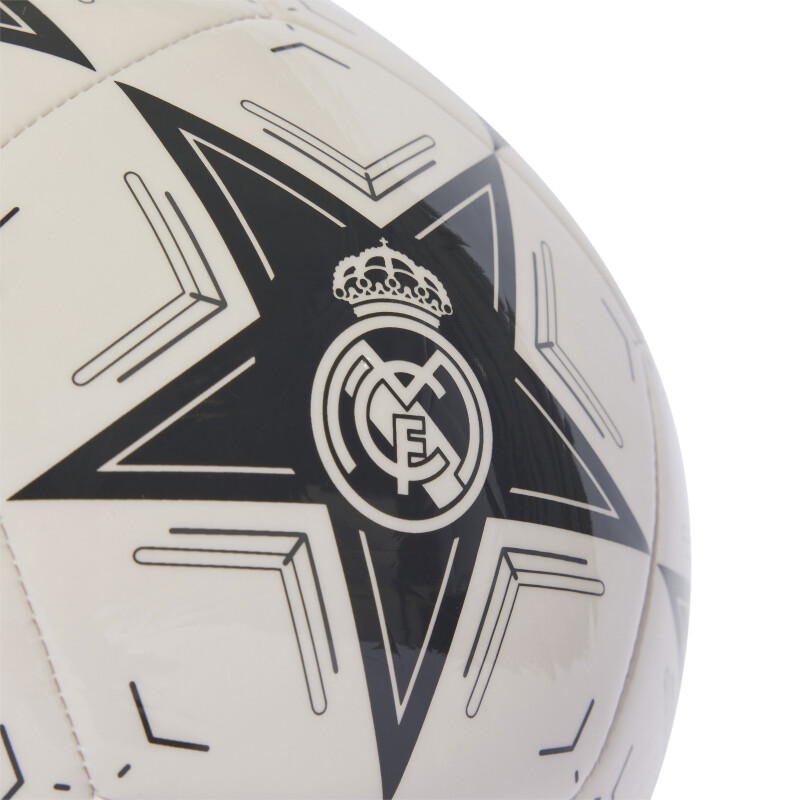 Pelota Adidas UCL Real Madrid 24/25 Beige - Negro