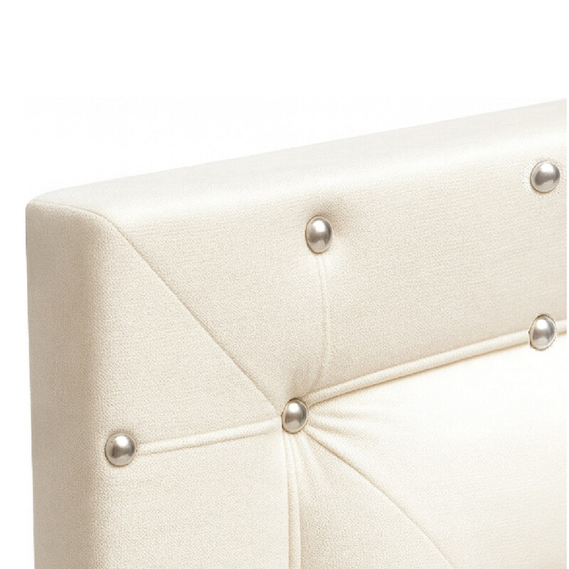 Respaldo De Sommier Ltc Relleno Con Guata Forrado En Suede Marfil Respaldo De Sommier Ltc Relleno Con Guata Forrado En Suede Marfil