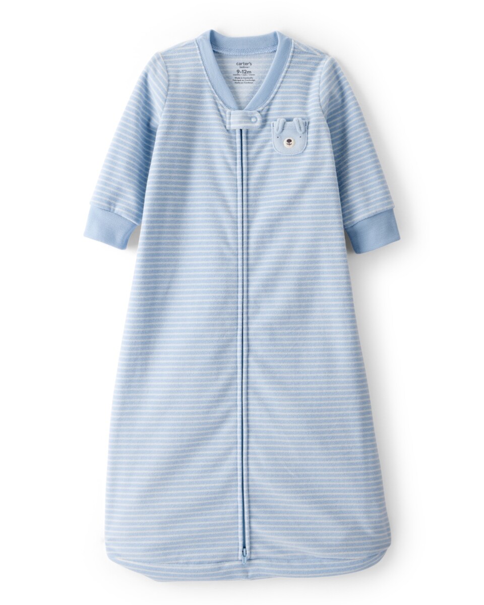 Bolsa de dormir de micropolar, bolsillo perrito 