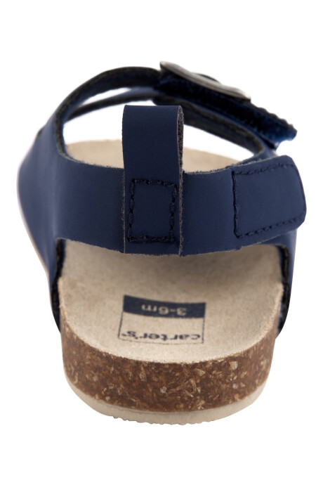 Sandalias de bebé, con velcro, azules Sin color