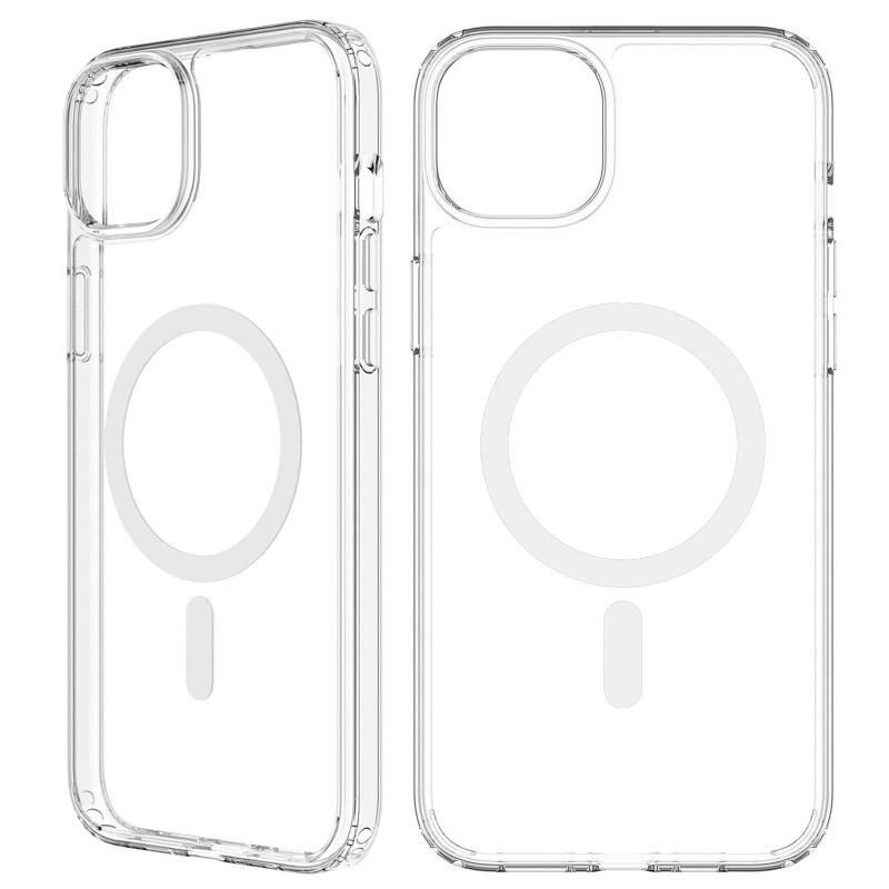 Funda Estuche de TPU Transparente MagSafe iPhone 15 PLUS