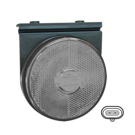 FAROL - LATERAL LED 88MM C/SOPORTE CRISTAL BIVOLT C/FICHA MULTILIGHT FAROL - LATERAL LED 88MM C/SOPORTE CRISTAL BIVOLT C/FICHA MULTILIGHT