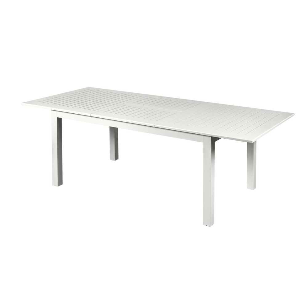 MESA EXTEN. 150/210 ALUMINIO BLANCO PORTOFINO