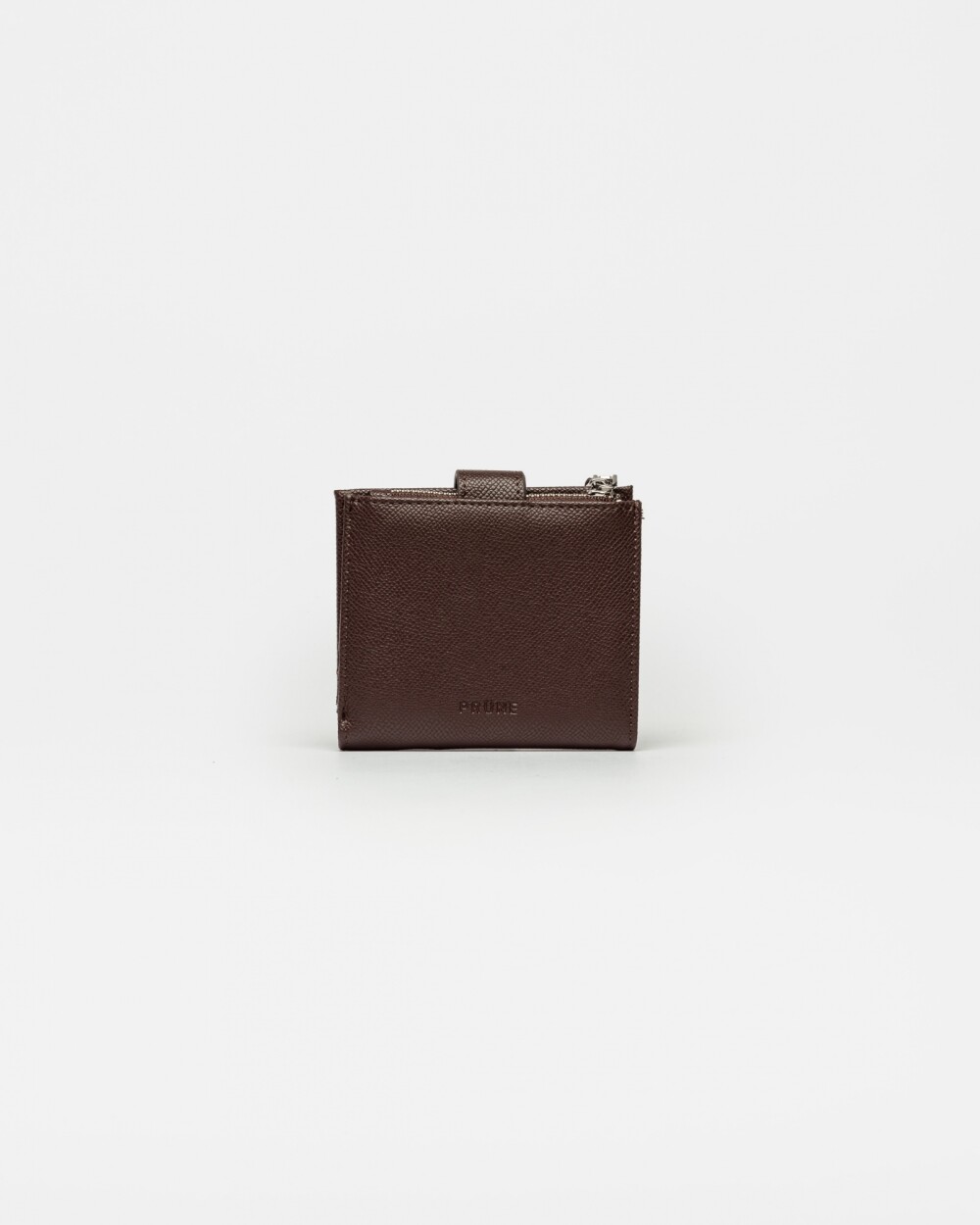 Billetera Rio en efecto cuero Chocolate
