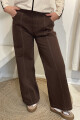 Pantalon cotidiano Chocolate
