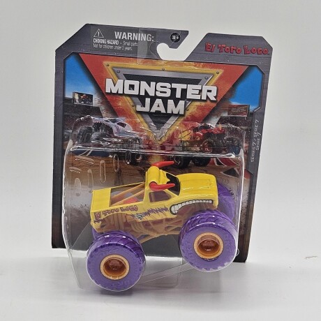 Vehiculo Monster Jam 58757 el Toro Loco 1:64 AMARILLO