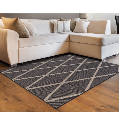 Alfombra ECO GEO Gris Plomo 200*250