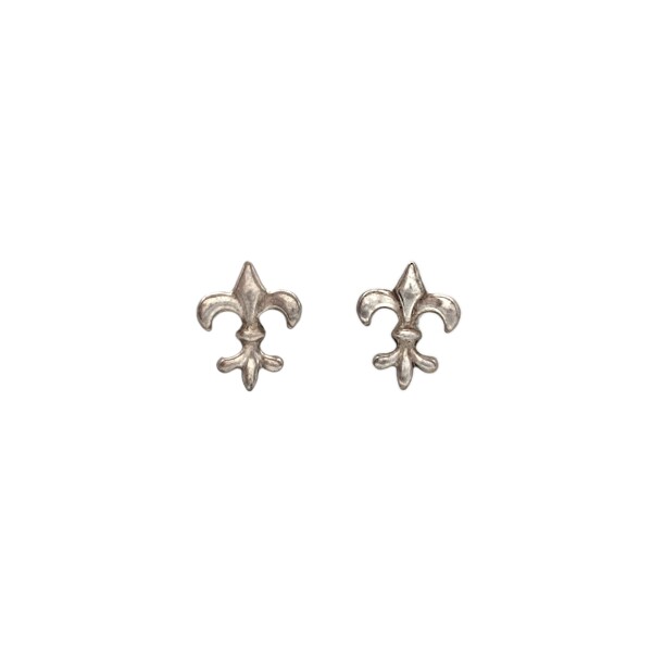 Abridores bebe Flor de Lis - Plata 925 - Sin Piedra - AB3010 Sinpiedra