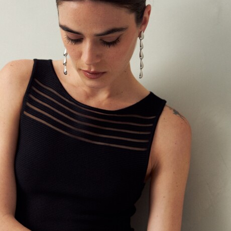 TOP LULU Negro