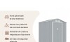 Galpón prefabricado Reforzado 2 Puertas ARCHER A Aluminio
