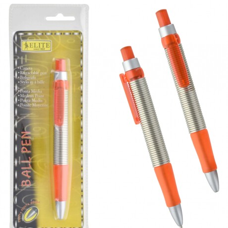 BOLIGRAFO RETRACTIL INDIVIDUAL BLISTER RESORTE ELITE ELT-04703 BOLIGRAFO RETRACTIL INDIVIDUAL BLISTER RESORTE ELITE ELT-04703