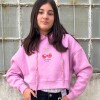 Buzo crop Cherrys N+ Rosado