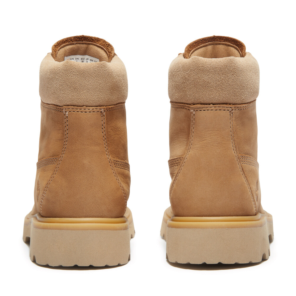 Botas 6 Inch Lace Up Mujer Medium Brown Nubuck