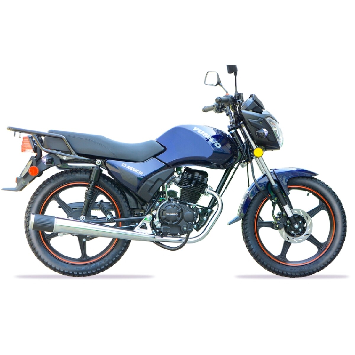 Moto Yumbo Calle Classic 125 Iii - Azul 