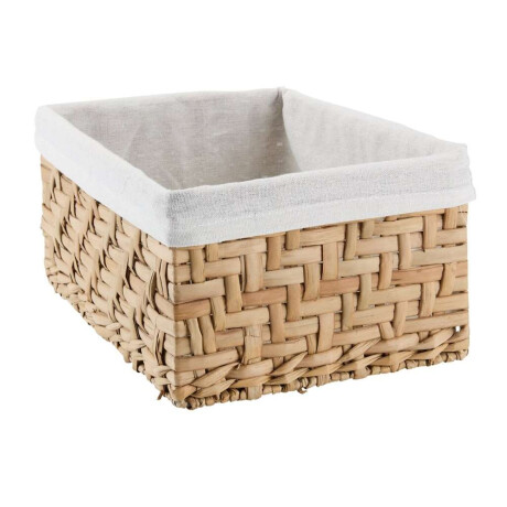 Cesta Ejno A22Xl31Xa15Cm Con Tela Natural