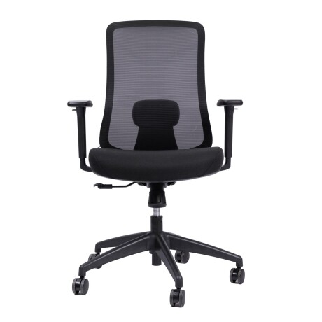 SILLA DE OFICINA POLIPROPILENO-Y-FIBRA-DE-VIDRIO NEGRO LANDO