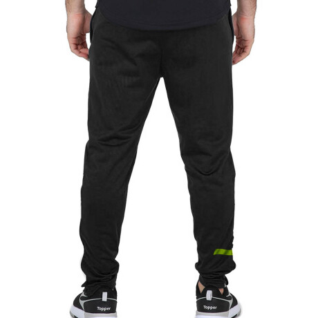 Pantalón Topper Chupín Deportivo Hombre Con Puño Negro Verde