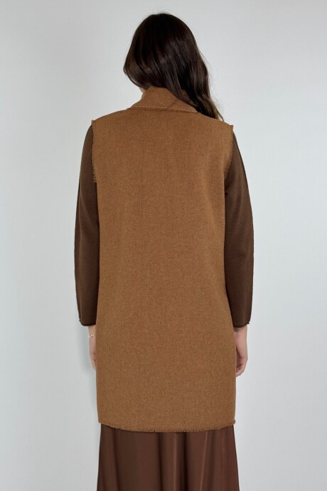 CHALECO MERINA Camel