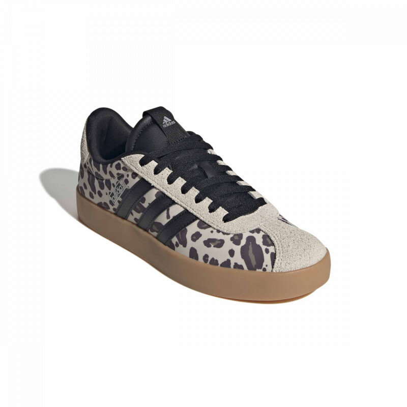 Championes Adidas VL COURT 3.0 mujer KI2689 Animal Print-negro