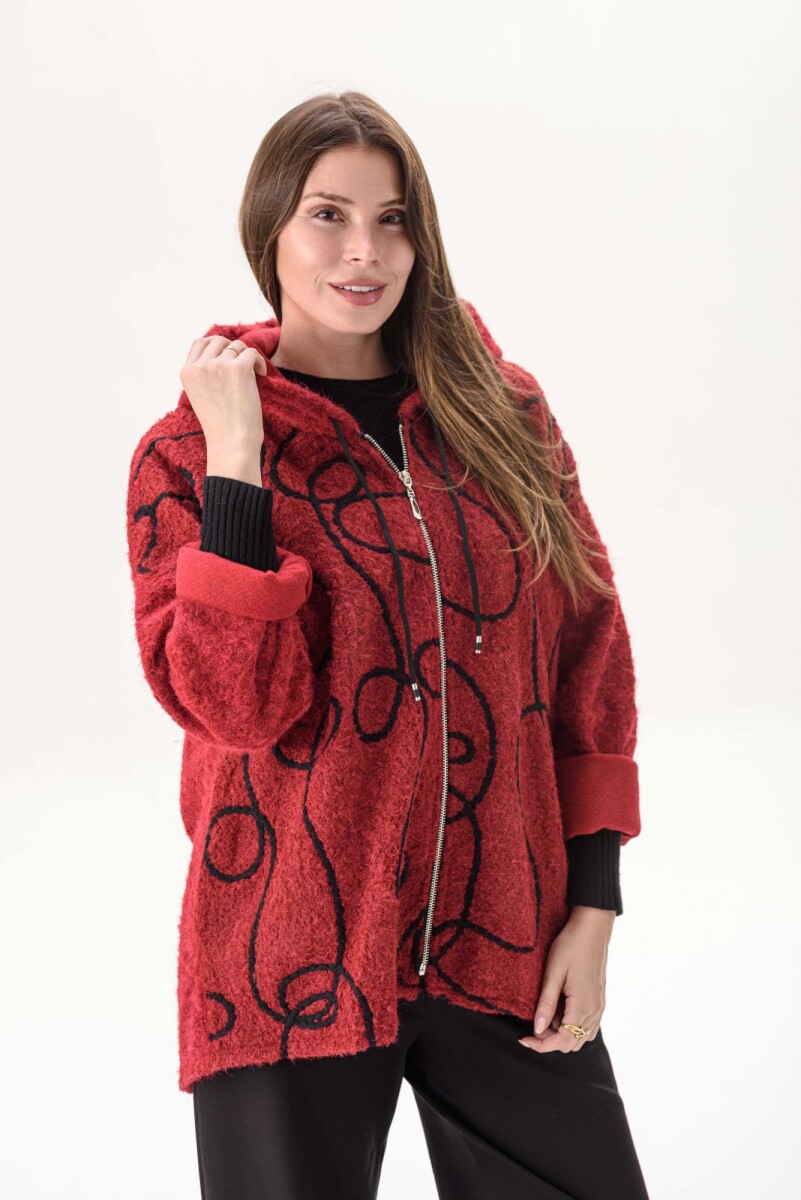 Chaqueta Aura - Bordó 