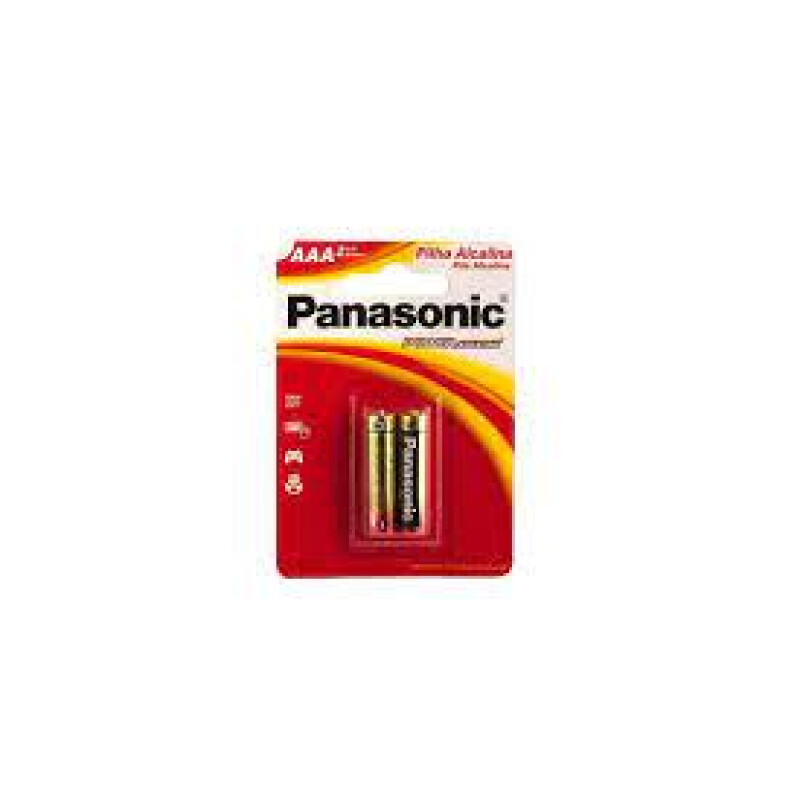 Pila PANASONIC Alcalina AAA x 2 Unidades Pila PANASONIC Alcalina AAA x 2 Unidades