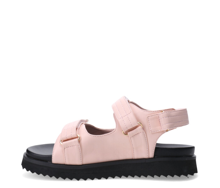 Sandalias de Niña MINI Miss Carol KATALLA con velcro Rosado