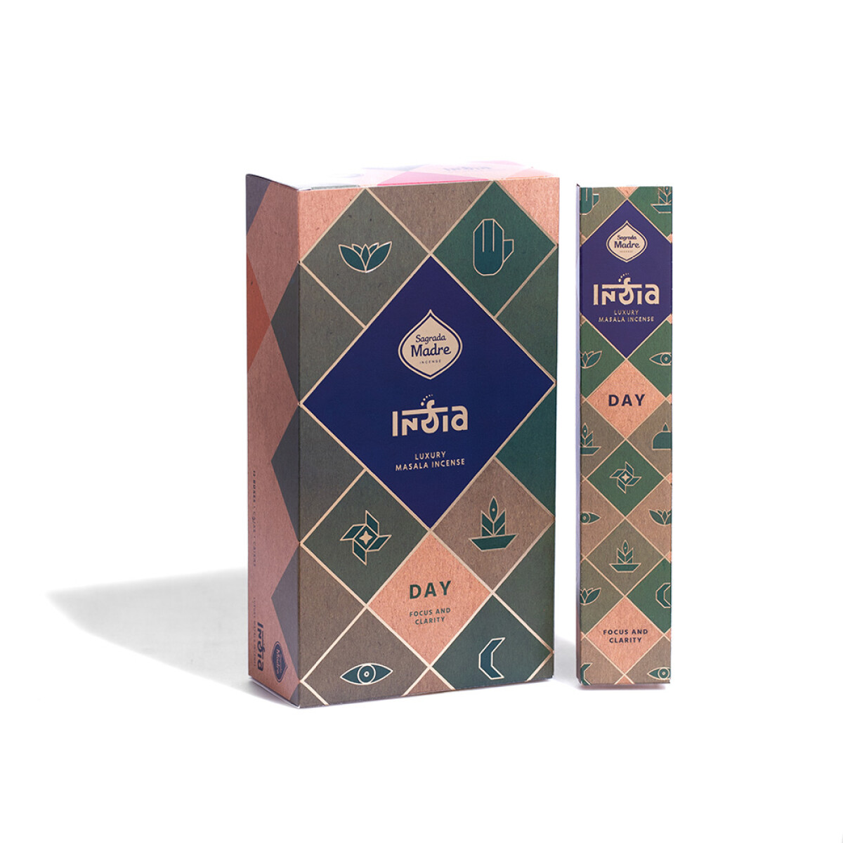 INCIENSO LINEA INDIA MASALA SAGRADA MADRE CAJA X12 - Dia 