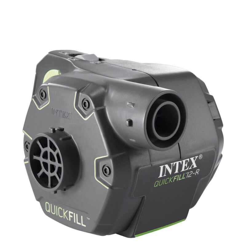 INTEX INFLADOR A BATERÍA RECARGABLE 12V & 220V + 3 BOQUILLAS ADAPTADORAS Intex Inflador A Batería Recargable 12v & 220v + 3 Boquillas Adaptadoras