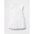 EYELET DRESS OPTIC WHITE V6