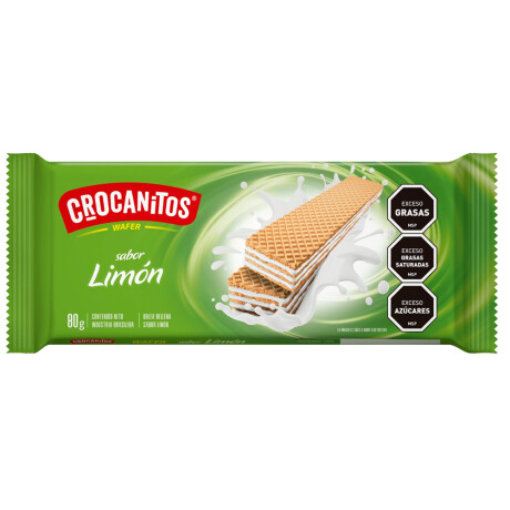 WAFFLE CROCANITOS 80 GRS UNIDAD WAFFLE CROCANITOS (04) LIMON 80 GRS