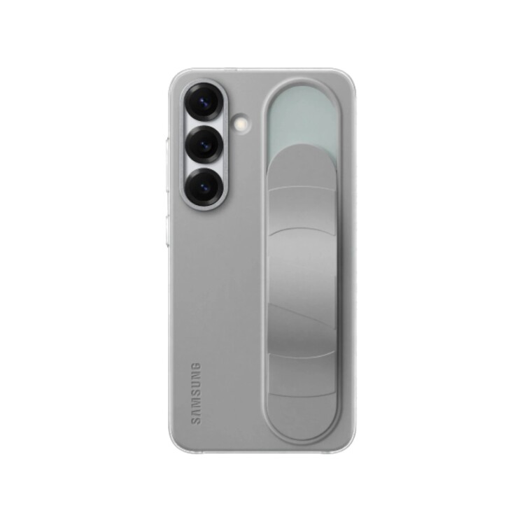 Funda Samsung Standing Grip Case con Soporte para Galaxy S25 Grey
