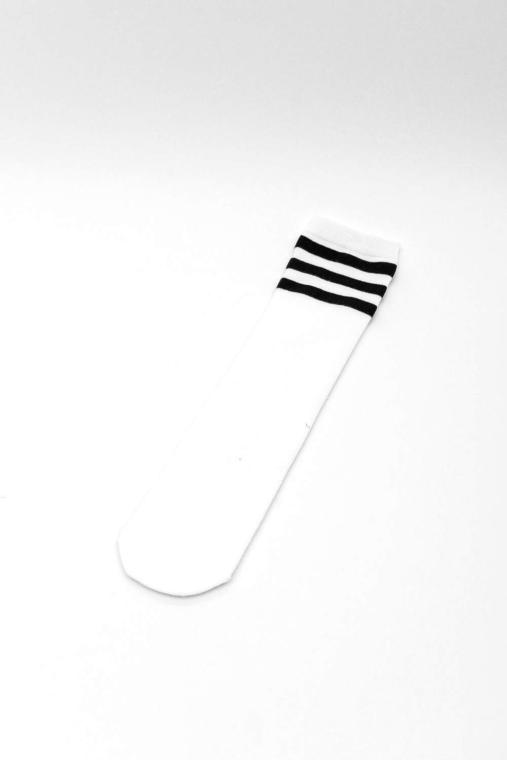 Medias Crew Stripes Color Unico