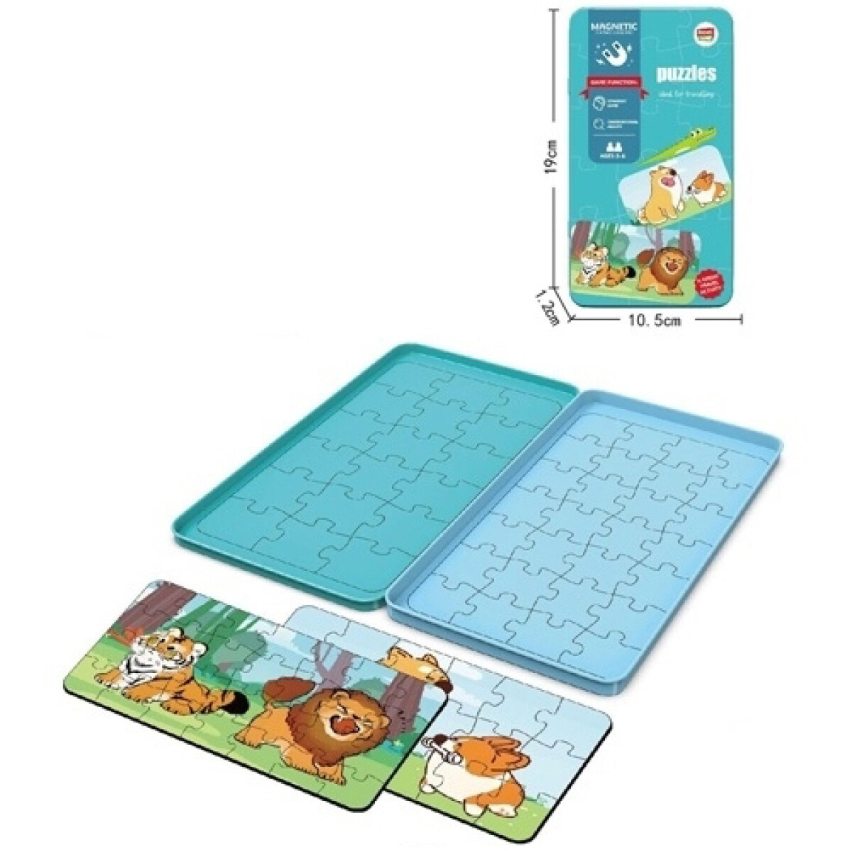 Juego Magnetico para llevar - Puzzles 