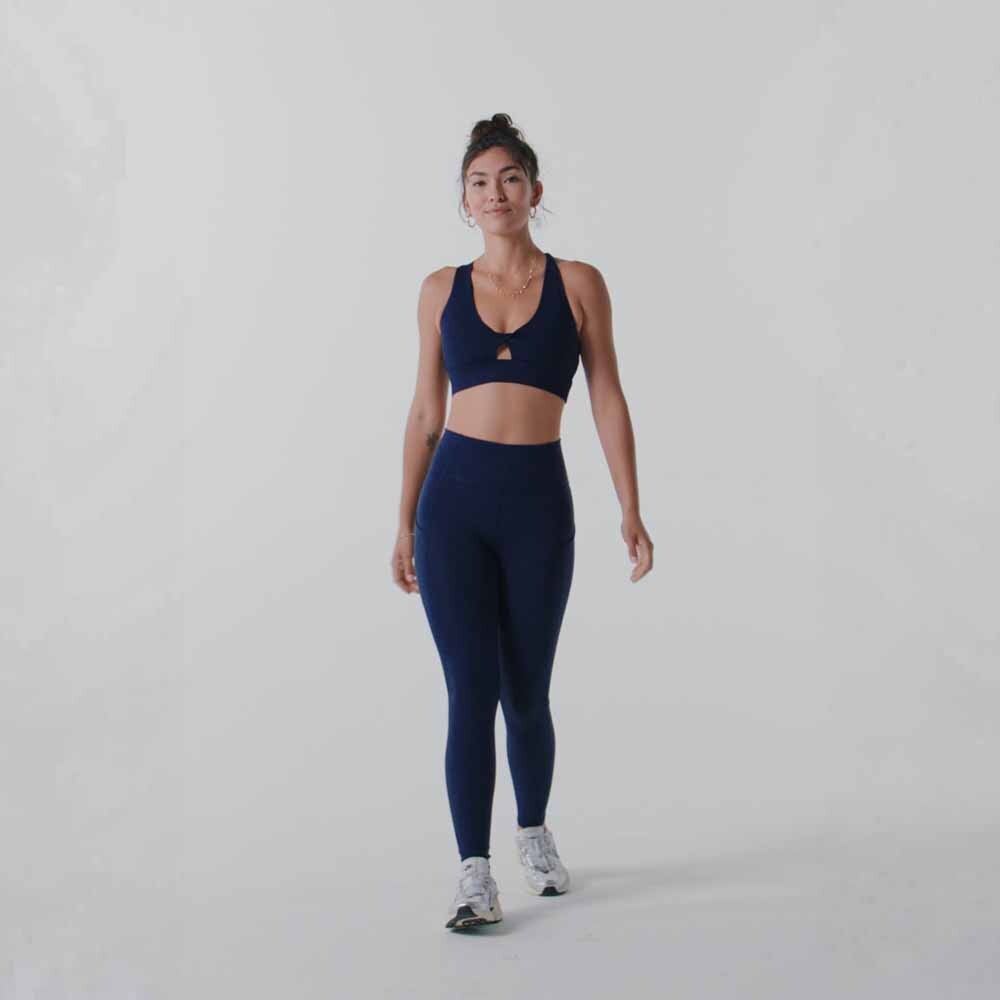 Legging Oasis High-Waisted Mujer Sapphire Sky