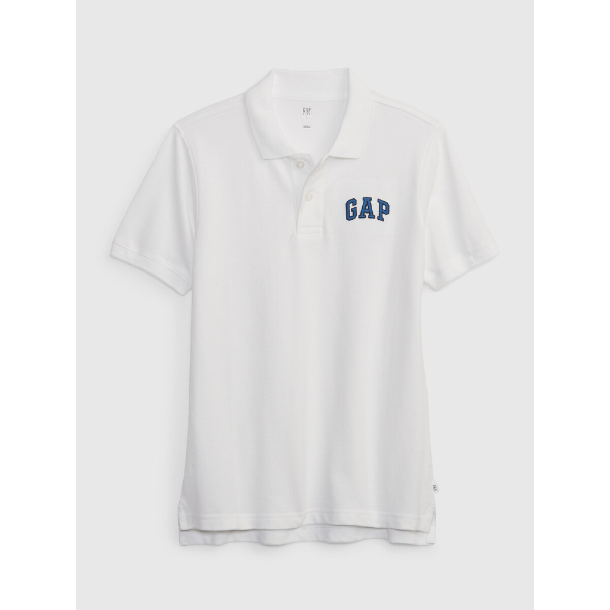 V-FRC SS LOGO POLO - OPTIC WHITE 3 